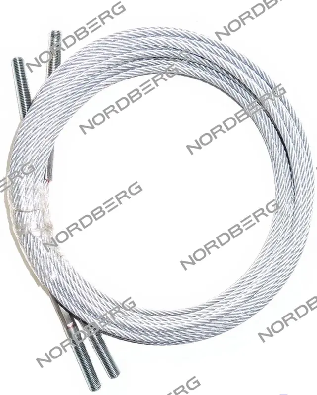Трос для подъемника N4120H, N4120HE (2 шт / комплект) NORDBERG